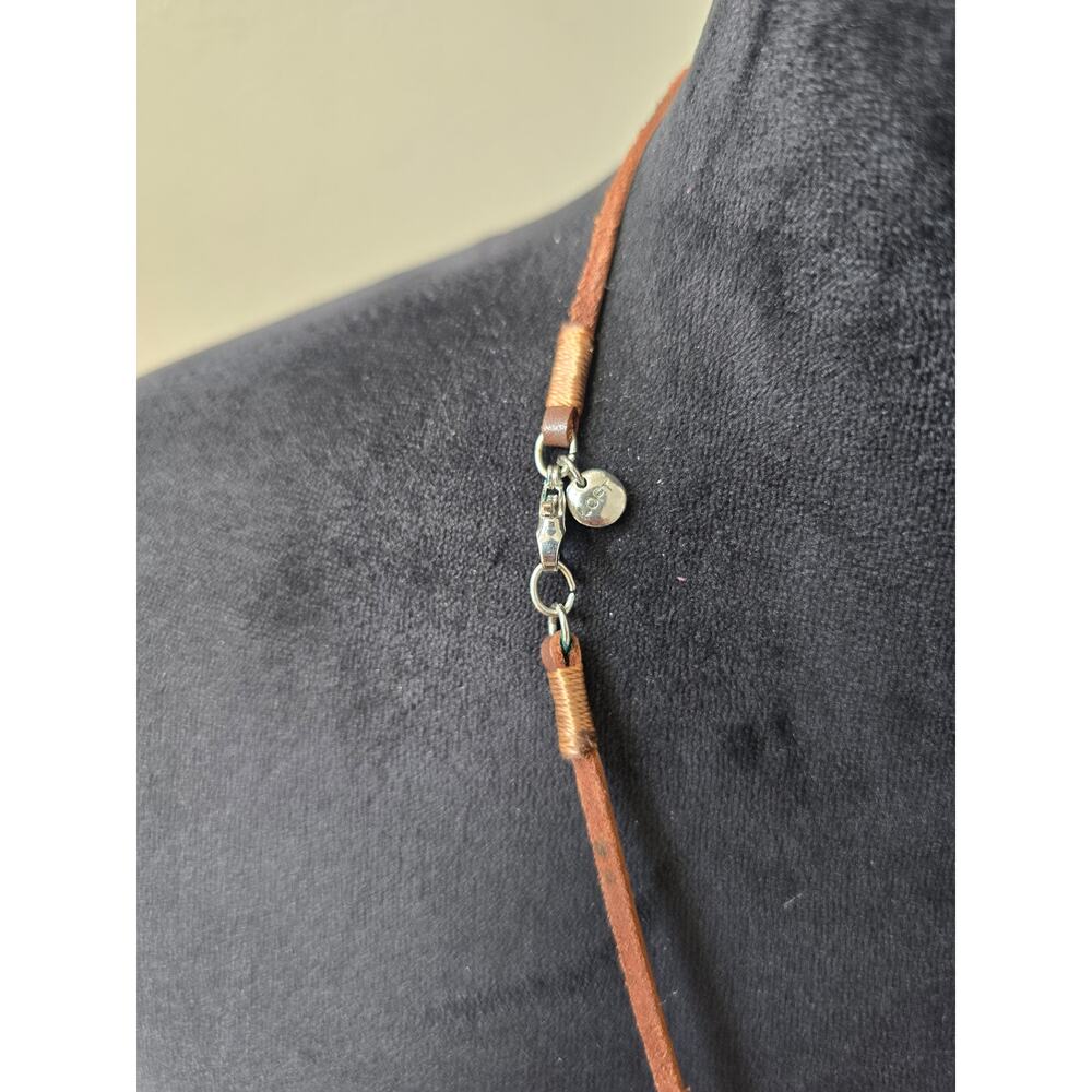Loft Women's Multilayer Beaded Necklace With Silver Seed Beads And Lobster Clasp - Picture 6 of 7